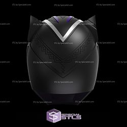 Cosplay STL Files Black Panther Ranger Helmet Wearable 3D Print