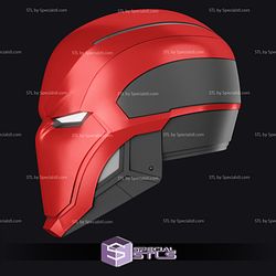Cosplay STL Files Red Hood Helmet Wearable 3D Print