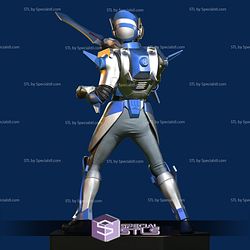 Cybercops Mercurio 3D Printing Figurine STL Files