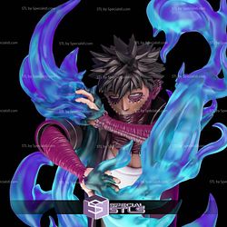 Dabi Bust 3D Printing Figurine from My Hero Academia STL Files