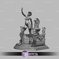 Elf Nun 3D Printing Figurine STL Files Fanart