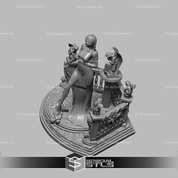 Elf Nun 3D Printing Figurine STL Files Fanart