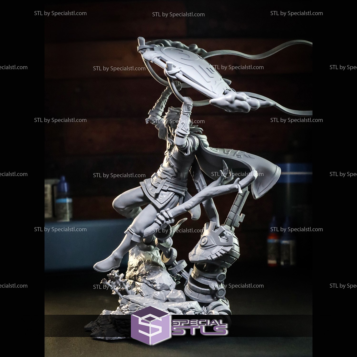 STL file Link Statue - The Legend of Zelda: Tears of the Kingdom 🔗・3D  printing design to download・Cults