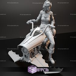 Lybbia 3D Printing Figurine Fanart