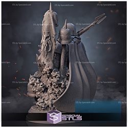 Mandalorian and Grogu Diorama 3D Printing Figurine Starwars STL Files