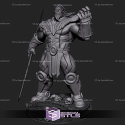 Old Thanos Standing 3D Printing Figurine STL Files
