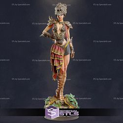 Persephone daugther of Zeus 3D Printing Figurine STL Files Fanart