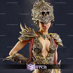 Persephone daugther of Zeus 3D Printing Figurine STL Files Fanart