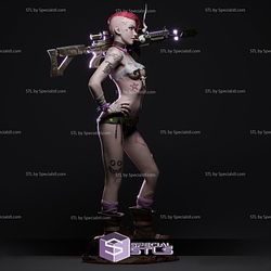 Tank Girl 3D Printing Figurine Fanart