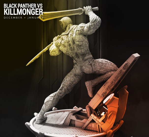 Erik Killmonger Diorama