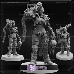 May 2023 Sci-Fi PapSikels Miniatures