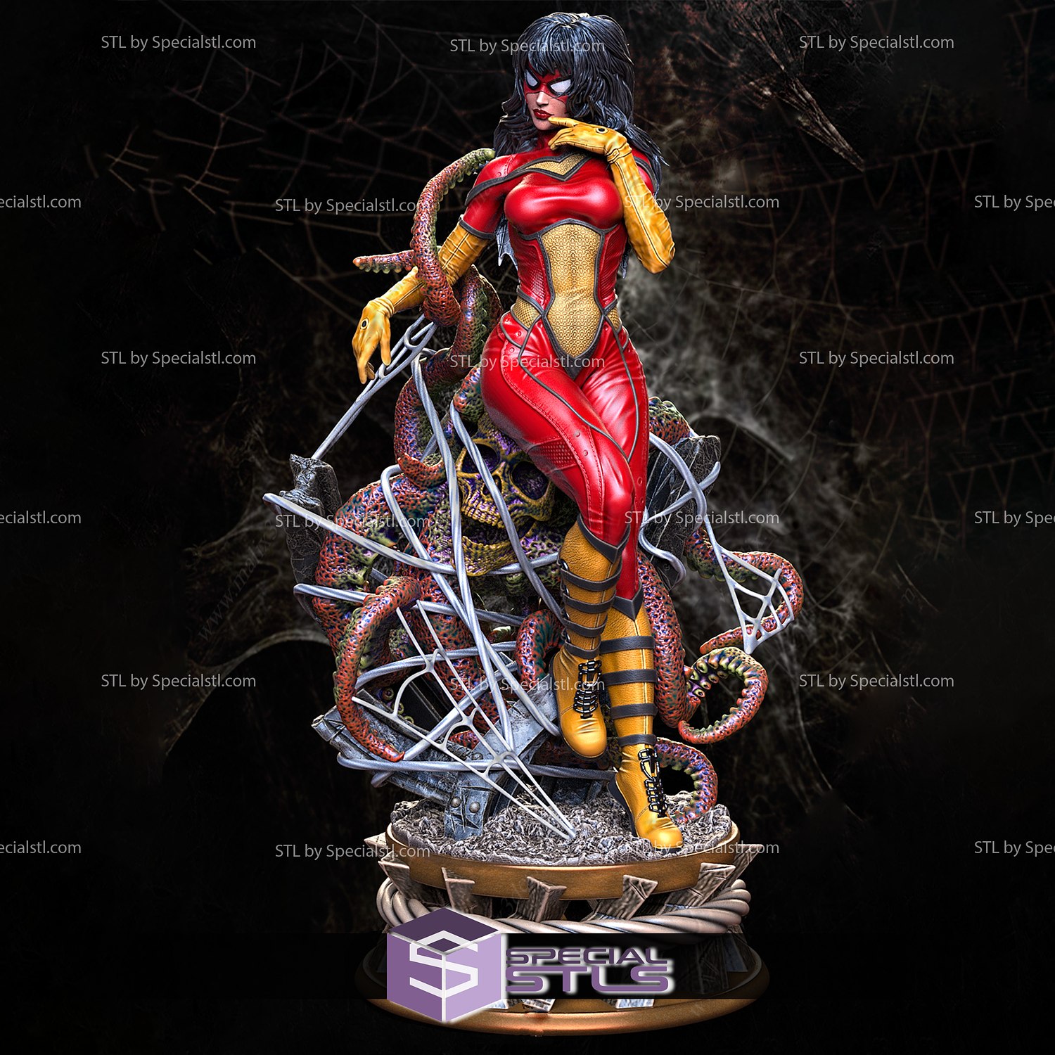 Spider Woman Standing from Marvel