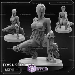 March 2023 Cyberpunk Papsikels Miniatures