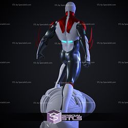 Spider Man 2099 White Suit STL Files 3D Printable