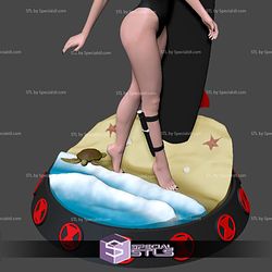 Black Widow Surfing Outfit from Marvel