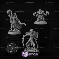 3D Printable October Release - Titan Forge Miniatures - Vampire Hunters by  Titan Forge Miniatures