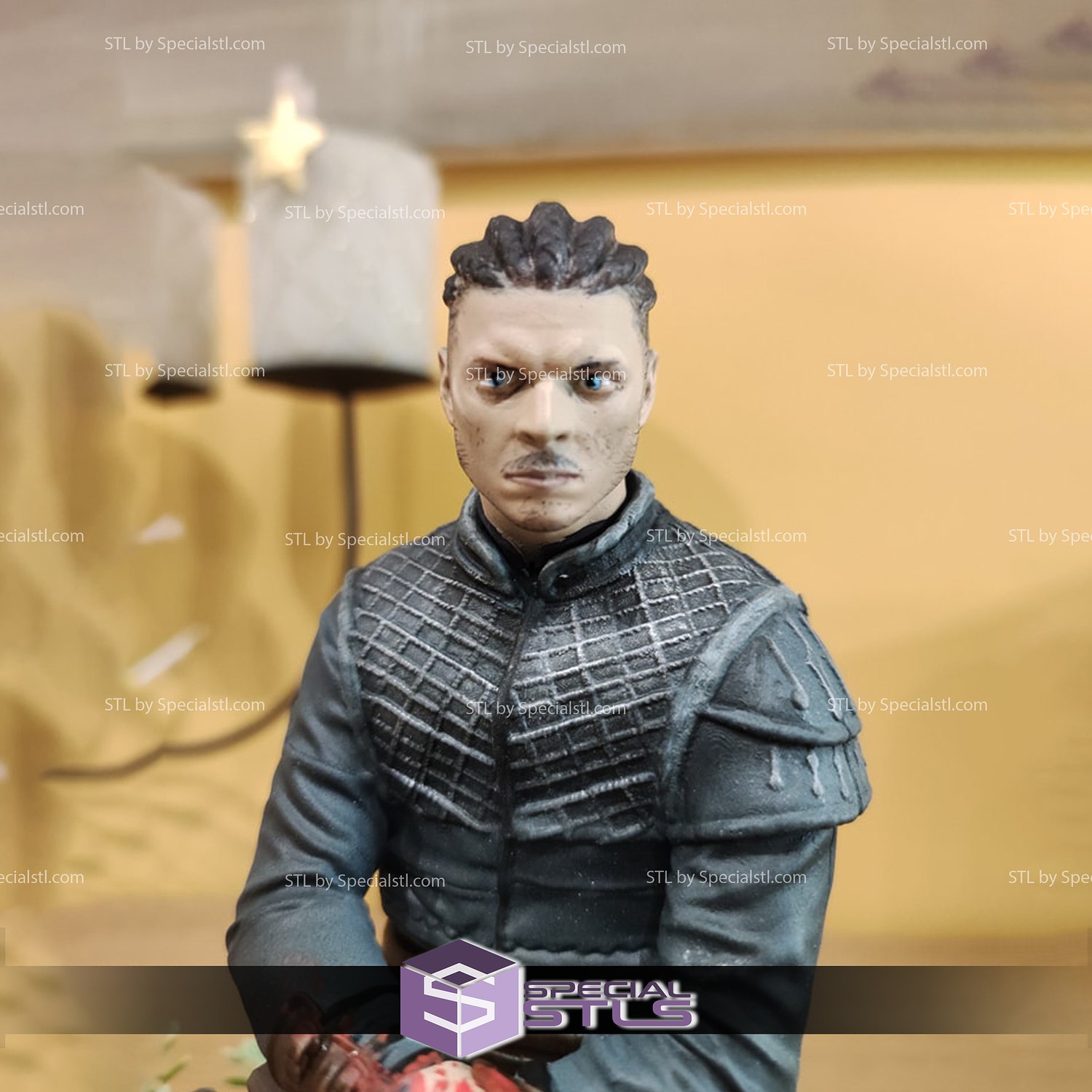 Vikings (Ivar The Boneless) TV Series Figure Tabletop Display