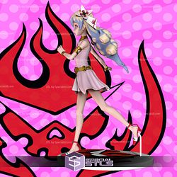 Nia Teppelin 3D Printing Figurine Tengen Toppa Gurren Lagann STL Files