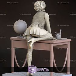 Nicole Kidman Hot Teacher STL Files 3D Printing Figurine