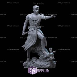 Obi Wan Kenobi V4 3D Printing Figurine Star Wars STL Files