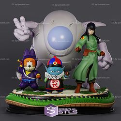 Pilaf Gang 3D Printing Figurine V2 DragonBall STL Files