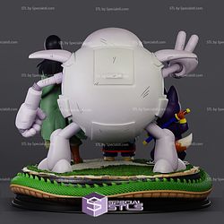 Pilaf Gang 3D Printing Figurine V2 DragonBall STL Files
