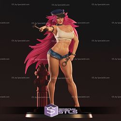 Poison STL Files Final Fight and Street Fighter 3D Printing Figurine