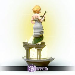 Princess Zelda 3D Printing Figurine V6 Tears of the Kingdom STL Files