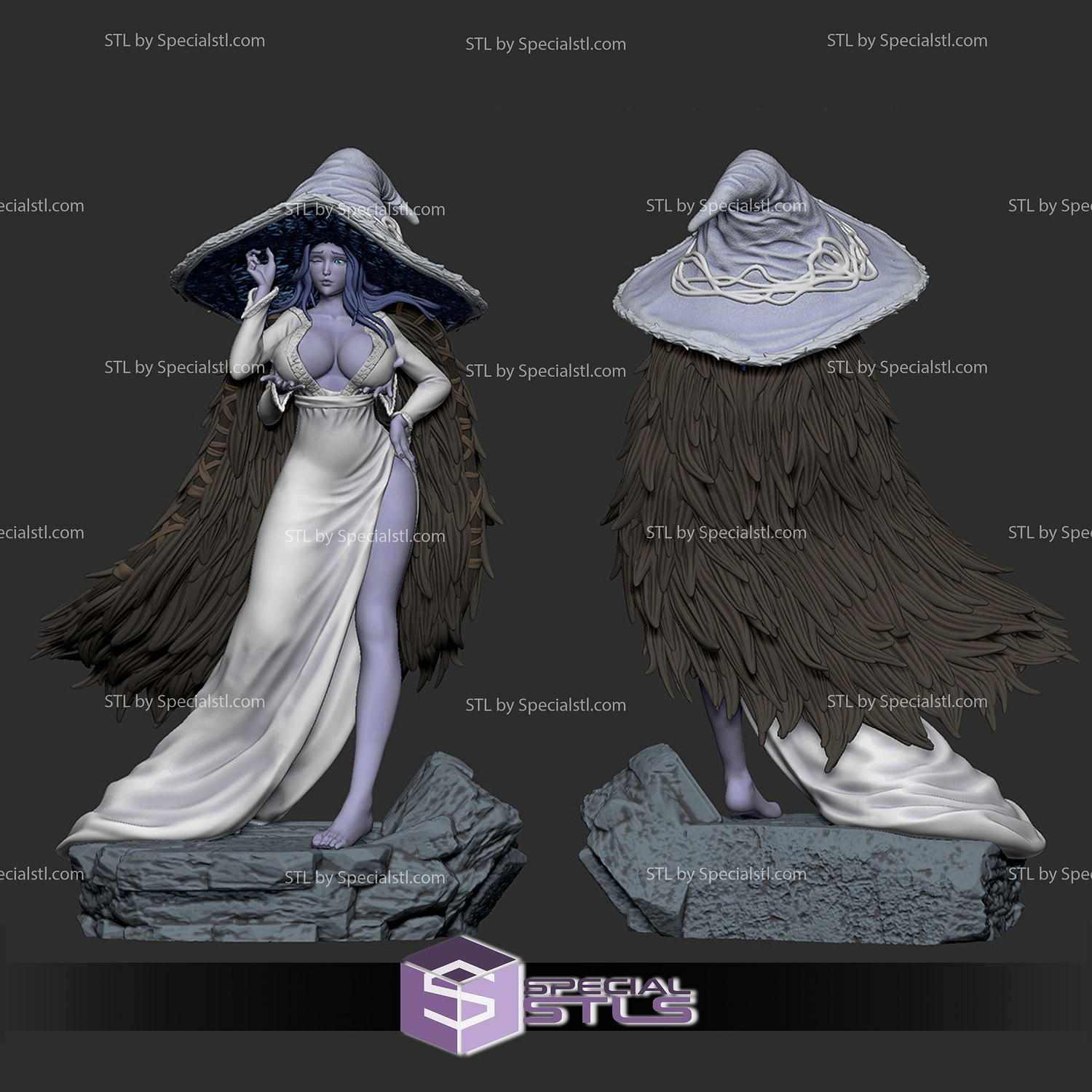 Elden Ring Ranni the Witch 3D model 3D printable