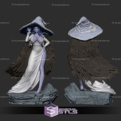Ranni The Witch Standing V2 3D Printing Figurine Elden Ring STL Files