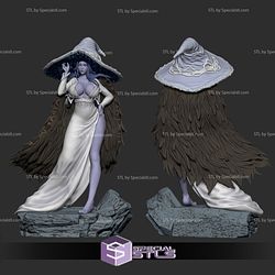 RANNI THE WITCH ELDEN RING CHARACTER GIRL 3D model 3D printable