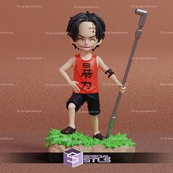 Sanji Kid 3D Printing Figurine One Piece STL Files