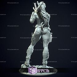 Scarlett with NSFW 3D Printing Figurine G.I. Joe STL Files