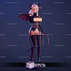 Sexy BDSM Succubus 3D Printing Figurine STL Files