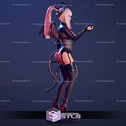 Sexy BDSM Succubus 3D Printing Figurine STL Files