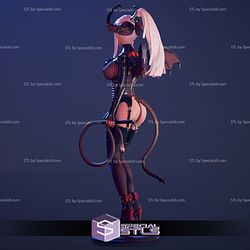 Sexy BDSM Succubus 3D Printing Figurine STL Files