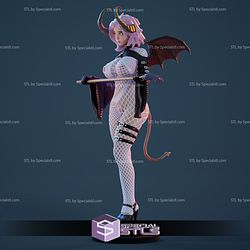 Sexy BDSM Succubus V2 3D Printing Figurine STL Files