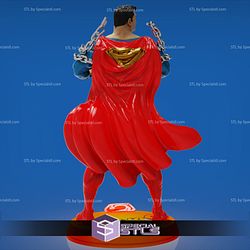 Superman Breaking Chains 3D Printing Figurine STL Files