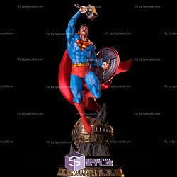 Superman Crossover Marvel STL Files 3D Printing Figurine