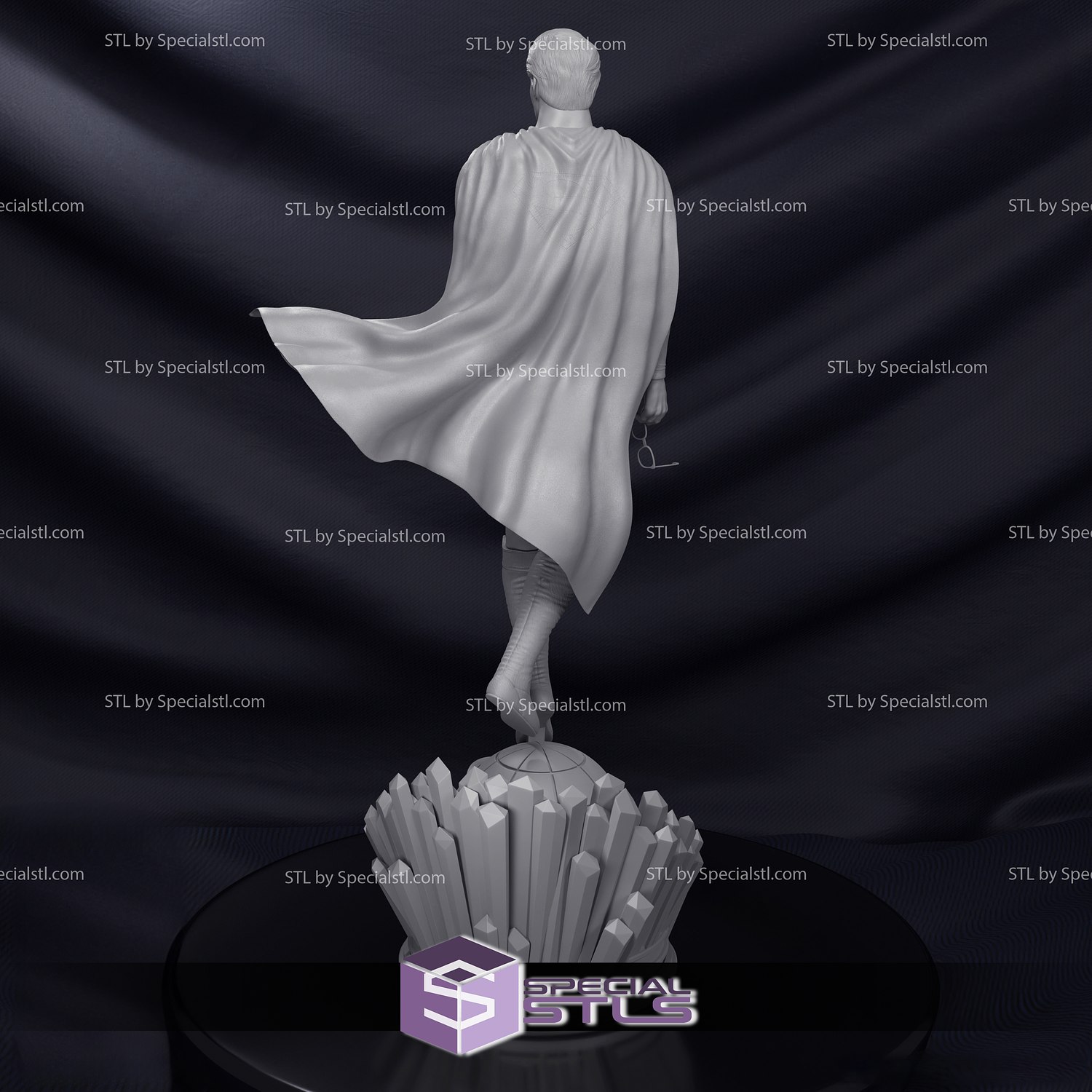Superman Christopher Reeve V3 3D Printing Figurine STL Files