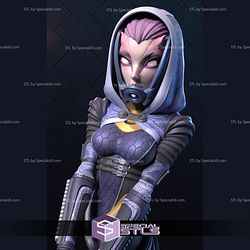 Tali Zorah V3 STL Files Mass Effect 3D Printing Figurine