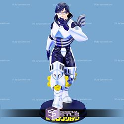 Tenya Iida 3D Printing Figurine My Hero Academia STL Files