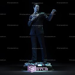 Tony Stark 2023 Standing Pose STL Files 3D Printing Figurine