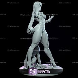 Vampirella with NSFW 3D Printing Figurine STL Files