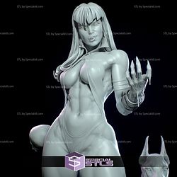 Vampirella with NSFW 3D Printing Figurine STL Files