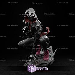 Venomized Gwen 3D Printing Figurine Spiderman STL Files