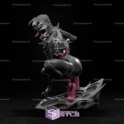 Venomized Gwen 3D Printing Figurine Spiderman STL Files