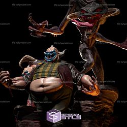 Violator and Clown STL Files Spawn 3D Printing Figurine