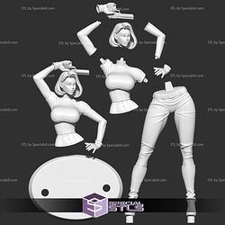 Abbey Chase 3D Printing Figurine V2 Danger Girl STL Files