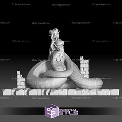 Alice 3D Printing Figurine Monster Girl Quest STL Files